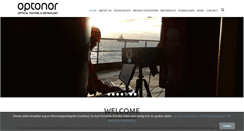Desktop Screenshot of optonor.com